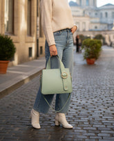 Fineur - Handbag RingBloom - Cyan